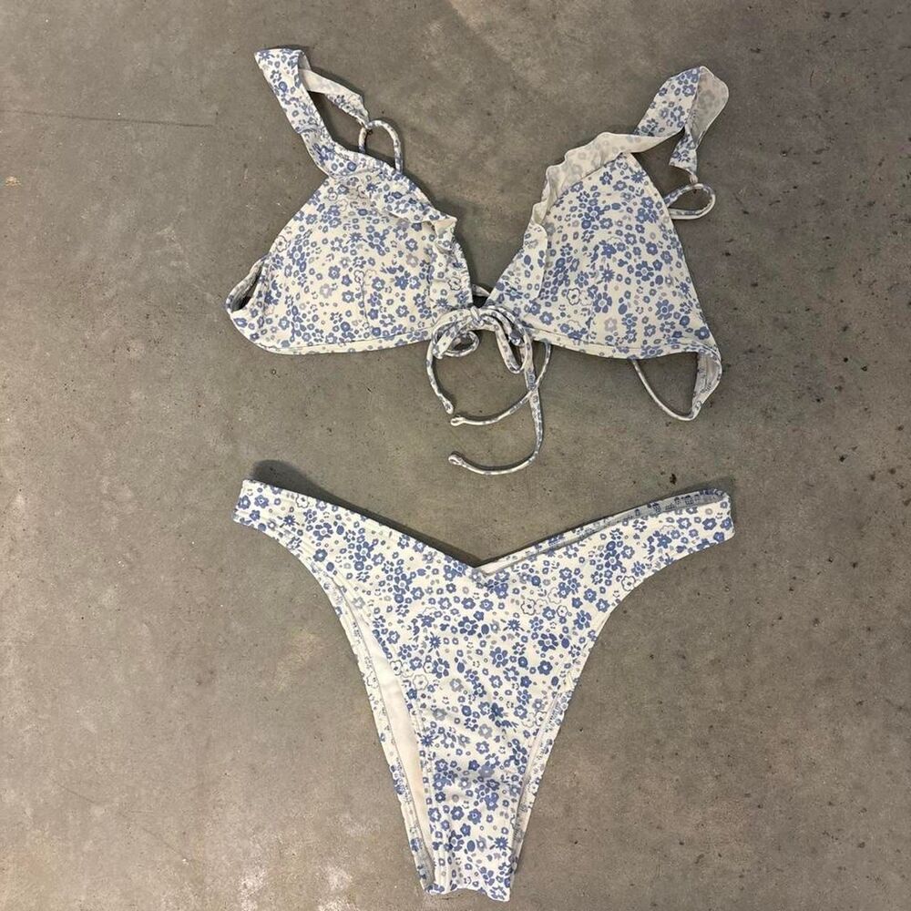 Hollister-co Women's SZ S Floral Bikinis-and-tankini-sets